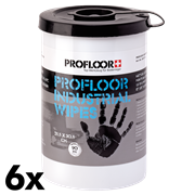 Reinigungstücher PROFLOOR INDUSTRIAL WIPES 6 Dosen à 90 Tücher