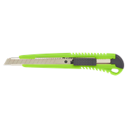 PANTHER-0920 Cutter 9mm poignée en plastique, guide-lame en métal