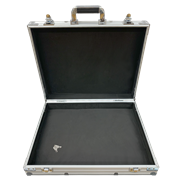Mallette d'échantillons alu, sans contenu dim : 420 x 520 x 120 mm